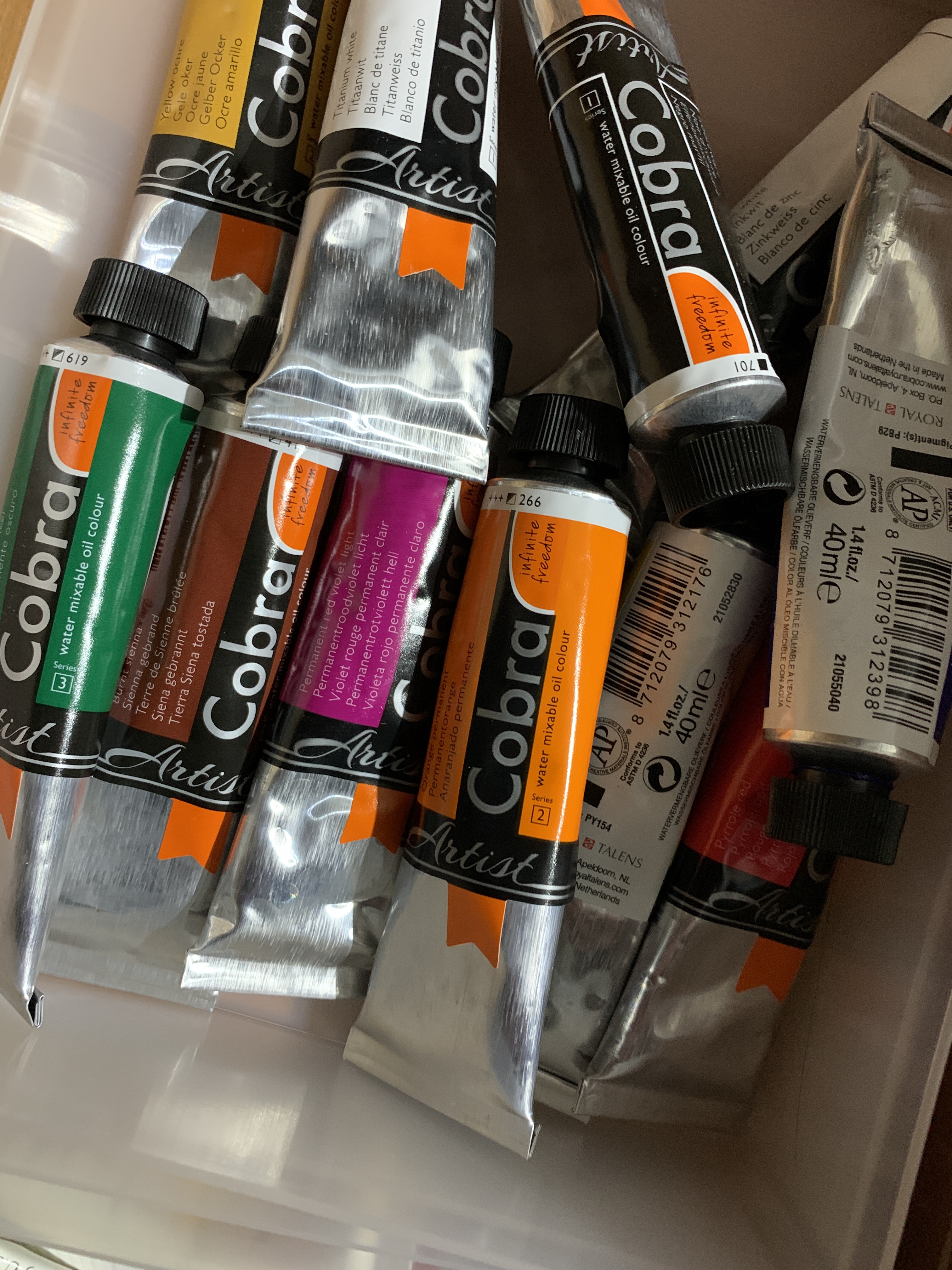 Water mixable oil paints – first impressions – GrahamArt – Oil Painter